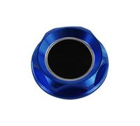 Per Tappo Radiatore In Alluminio MITSUBISHI RALLIART, Tappo Olio Motore Power Performance, Stile Auto(Blue)