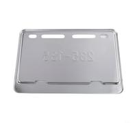 per targa Ripetitrice per Moto e Scooter per targa Ripetitrice | Lega alluminio robusta, resistenza pioggia e per sole, dimensioni 135x235mm, colore argento elegante