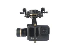 Per Tarocchi per TL3T06 per Hero9 Stabilizzatore PTZ con giunto cardanico senza spazzole a 3 assi in metallo 3D per telecamera di azione del sistema FPV