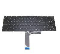 Per tastiera PC per MSI WS72 - 6QI161FD WS72 - 6QJ16H21 WT72 2OK 2OL 2OM 6QI 6QL 6QM 6QN 6QK Spagna SP con cristallo Keycap e retroilluminato