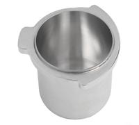 Per tazza dosatrice premium da 54 mm compatibile con macchine da caffè Breville serie 8, tra cui Bes876, contenitore per terra in acciaio inossidabile per il trasferimento senza disordine dal macinino