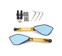 Per TDM900 TDM850 TDM 850 900 Specchio Moto Universale CNC Lato Specchietto Retrovisore Moto Specchietto Retrovisore(Oro)