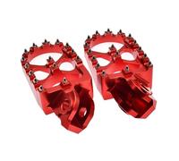 Per TE 300 FE 250 350 450 501 TC 65 85 14-16 Per 701 Enduro/Supermoto 2016-2023 Pedane Poggiapiedi Passeggero Pedali Telaio Moto(Red)