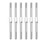 Per Team Associated Rc10 Sc6 1/10 Rc Parte Auto Lega Metallo Double-End Filettato Pull Rod Positivo Filo Inverso Asta Collegamento Rc Decora Accessori