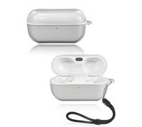Per Technics EAH-AZ100 & EAH-AZ100E-S & EAH-AZ100E-K, custodia morbida in TPU con cordino, impermeabile, antiurto e antigraffio, trasparente