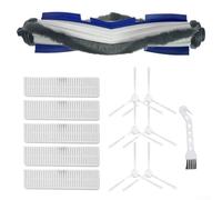 Per Tefal Explorer Serie 60 RG7447, RG7455 Accessori Main Side Brush Filter, 1 Spazzola centrale standard, 5 Filtri, 6 Spazzole laterali, 1 Spazzola di pulizia