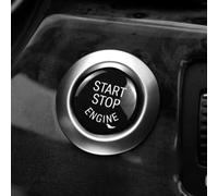 per telaio Pulsante Start Stop per BMW per e60 2006-2009 per | per materiale ABS , resistenza ai raggi UV, finitura lucida, per facile , per colore nero opaco(Red)