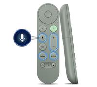 per Telecomando-Google-Chromecast-TV, Vocale per Google TV Streamer, Latest Grey-Green