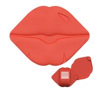 per telefono con rossetto - Specchio rotante a 360°, supporto flessibile in silicone, organizer cosmetico portatile | Accessorio multifunzione con contenitore per il trucco, organizzazione de