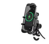 Per Telefono GPS Per 4-7 Pollici Per 3.0 Da Caricabatterie Rapido Per GPS Per Manubrio Del Cellulare Per Supporto Di Ricarica Wireless(Uncharged - mirror)