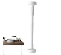 per tenda da doccia, regolabile con regolazione pesante, per armadio, a molla per stabilità, supporto a prova di terremoto