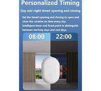 Per tenda elettrica Zigbee 3 0 che offre funzionamento a mani tramite comandi vocali (Roman Rod)