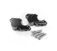 Per Tenere 700 2019- Per World Per Raid 2022- Per Rallye Per Edition 2021- Morsetto Di Rialzo Per Manubrio Moto Motorcycle Handlebar Riser(Black)