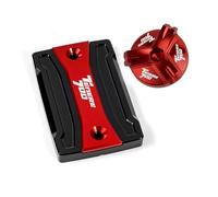 Per Tenere 700 TENERE700 T7 Rally World Raid Coperchio Del Serbatoio Liquido Dei Freni Anteriori Tappo Di Riempimento Dell'olio(Design E)
