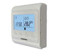 per termostato ambiente e51 alloggiamento PC montaggio superficiale per | Programma di 7 giorni, modalità risparmio energetico, commutazione automatica, funzionamento semplice, perdite ridotte