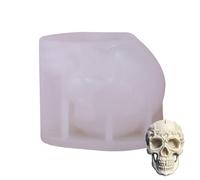 Per Teschi Per Resina - Stampo Di Teschio Di Halloween Unico Per | Stampo Di Fusione Di Resina In Silicone Epossidico, Artigianali Che Producono Per Decorazioni Di Hallow