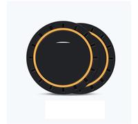 Per Tesla Model 3 Y S X 2021 Per Roadster Per Cybertruck Per Juguete 2 Pezzi Sottobicchiere Auto In Silicone Tazza D'acqua Tappetino Pads(Yellow2)