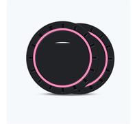 Per Tesla Model 3 Y S X 2021 Per Roadster Per Cybertruck Per Juguete 2 Pezzi Sottobicchiere Auto In Silicone Tazza D'acqua Tappetino Pads(Pink4)