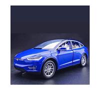 Per: Tesla Model X Modello In Lega 1:24 Collezione Di Simulazione Di Auto Pressofuse Suono E Luce