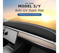 Per Tesla Modello 3 Y S Highland 2024 2023 2022 Anti-UV Cruscotto Copertura Console Centrale Accessori Dash Zerbino Protezione Pad Parasole