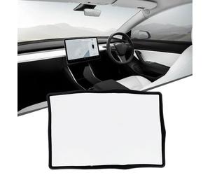 Per Tesla Modello 3 Y Silicone Proteggi Schermo Antigraffio Facile da Usare