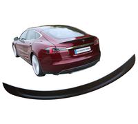 Per Tesla Modello S 2012-2017 Posteriore Spoiler Tronco Verniciato Black Sport