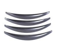 Per Tesla Per Model 3 2017-2021 Parafanghi Anteriori E Posteriori Parafanghi In Fibra Di Carbonio ABS Accessori Per Auto Paraspruzzi Per Auto Sopracciglia Ruota Rivestimento(GRAY)
