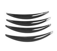 Per Tesla Per Model 3 2017-2021 Parafanghi Anteriori E Posteriori Parafanghi In Fibra Di Carbonio ABS Accessori Per Auto Paraspruzzi Per Auto Sopracciglia Ruota Rivestimento(Black)