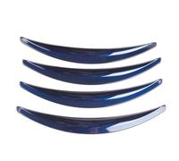 Per Tesla Per Model 3 2017-2021 Parafanghi Anteriori E Posteriori Parafanghi In Fibra Di Carbonio ABS Accessori Per Auto Paraspruzzi Per Auto Sopracciglia Ruota Rivestimento(Blue)