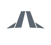 Per Tesla Per Model 3 2020 2021 2022 Esterno Auto B C Pellicola Protezione Montante Finestra Resistente Ai Graffi Pilastri lucidati