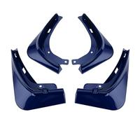 Per Tesla Per Model 3 Per Model Y 2021 Parafanghi Paraspruzzi Parafango Nero Opaco Fibra Di Carbonio ABS 4 Pezzi/Set Parafanghi Auto HBGURM(Model 3 Blue)
