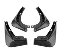 Per Tesla Per Model 3 Per Model Y 2021 Parafanghi Paraspruzzi Parafango Nero Opaco Fibra Di Carbonio ABS 4 Pezzi/Set Parafanghi Auto HBGURM(Model Y CarbonFiber)