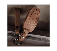 Per Tesla Per Model 3 Per Model Y X S Car Key Cover Case Shell Key Shell Bag Holder Protector Accessorie(Marrone)