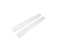 Per Tesla Per Model 3 Y 2021-2023 Auto Anteriore Cruscotto Centrale Pannello Controllo Modanatura Portiera Laterale Copertura Interna Striscia Decorazione Interni Auto(Glossy White Front)