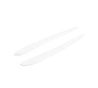Per Tesla Per Model 3 Y 2021-2023 Auto Anteriore Cruscotto Centrale Pannello Controllo Modanatura Portiera Laterale Copertura Interna Striscia Decorazione Interni Auto(Glossy White Side)