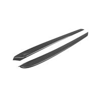 Per Tesla Per Model 3 Y 2021-2023 Auto Anteriore Cruscotto Centrale Pannello Controllo Modanatura Portiera Laterale Copertura Interna Striscia Decorazione Interni Auto(Glossy Carbon Side)