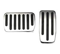 Per Tesla Per Model Per Y Per Juniper 3 Per Highland Set Di Copri Pedali Antiscivolo In Alluminio Per Freno E Acceleratore Accessori Per Frizione copripedali auto(AT 2pcs)