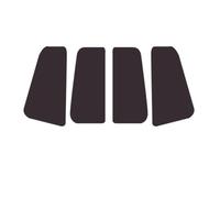 Per Tesla Per Model X 2024 Parasole Anteriore Posteriore In Vetro Per Tetto Lucernario Rete A Maglie Tettuccio Apribile Visiera Parasole Parabrezza Auto(4pcs side window)