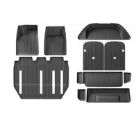 Per Tesla Per Model X 5 6 7 Posti 24-22 Tappetini Set Completo Fodere Pavimento Coprisedili Posteriori Bagagliaio Rivestimenti Carico Tappetino Bagagliaio Baule(Full Set 7 Seats)