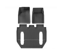 Per Tesla Per Model X 5 6 7 Posti 24-22 Tappetini Set Completo Fodere Pavimento Coprisedili Posteriori Bagagliaio Rivestimenti Carico Tappetino Bagagliaio Baule(3PCS 6 Seats)