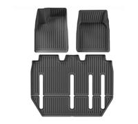 Per Tesla Per Model X 5 6 7 Posti 24-22 Tappetini Set Completo Fodere Pavimento Coprisedili Posteriori Bagagliaio Rivestimenti Carico Tappetino Bagagliaio Baule(3PCS 7 Seats)