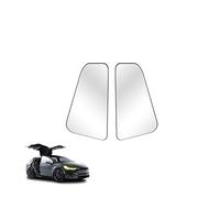 Per Tesla Per Model X Frontale In Vetro Porta A Ribalta Tetto Parasole Auto Tetto Apribile Cieco Protezione UV Tenda Da Sole Lucernario Cieco Rete Ombreggiante(2UV Cloth Rear glass)