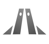 Per Tesla Per Model Y 2020 2021 2022 Pvc Window Film Center A B Pillar Pattern Sticker Pilastri lucidati