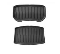 Per Tesla Per Modello 3 Per Highland 2024 TPE Auto Anteriore Posteriore Tappetini Tronco Cargo Vassoio Piano Protezione Zerbino Vasca Baule(Front Rear 2PCS)