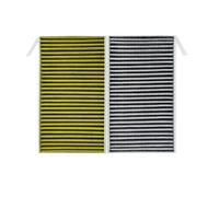 Per Tesla Per Modello Per 3 Y Cartuccia Filtrante 2PCS Filtro Aria Per Auto Adatto Con Abitacolo Per Condizionata A Carbone Attivo Filtri aria motore auto