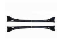 Per Tesla Per Modello Per Y Per Juniper Minigonne Laterali Per Auto Pannelli Di Estensione Sottoporta Splitter Per Labbra Spoiler Paraurti Auto Minigonne Laterale(Bright Black)