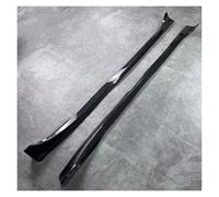Per Tesla Per Modello Y 3 Per Highland 2017-2024 4 Pezzi Minigonne Laterali Spoiler Kit Carrozzeria Estensione Protezione Pannelli Sottoporta Gonna Laterale Estension(3 Carbon Look)