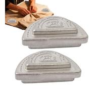 Per Tessuti,2 Pezzi in Ghisa da Cucito - Stabilizzatore per Sartoria in Tessuto | Per Trapunta Lavori Manuali Uso Domestico Donne Ricamo Lavoro A Maglia Sartoria Orlatura