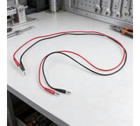 Per Test Multimetro Test Soft Test Cavo Con Clip per alligatore 2 per pz 4mm