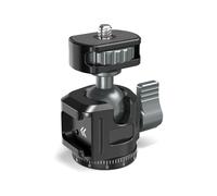 Per Testa Panoramica per Treppiede con Testa A Sfera + Adattatore per Montaggio su Slitta Fredda per Supporto per Treppiede per Fotocamera DSLR,